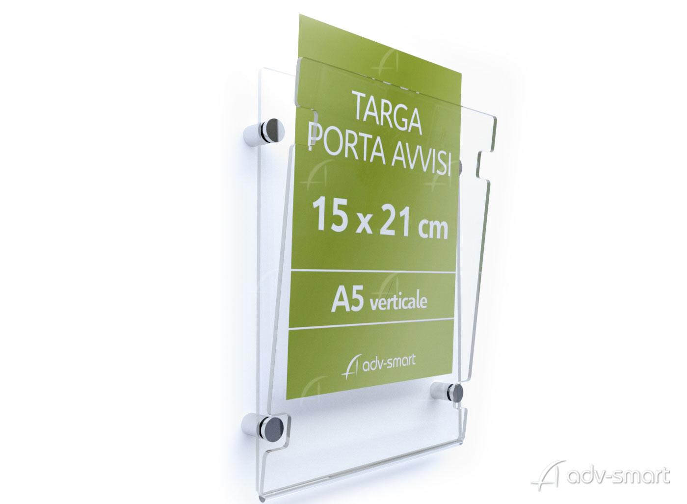 Targa Porta Avvisi A5 verticale