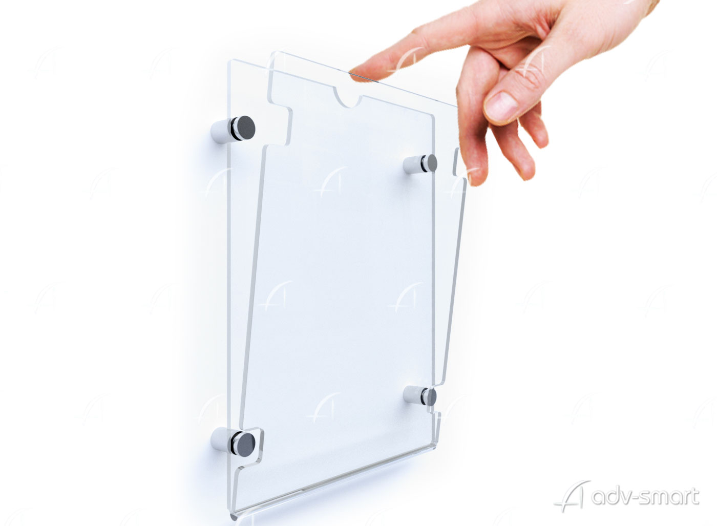 Targa Porta Avvisi A5 verticale