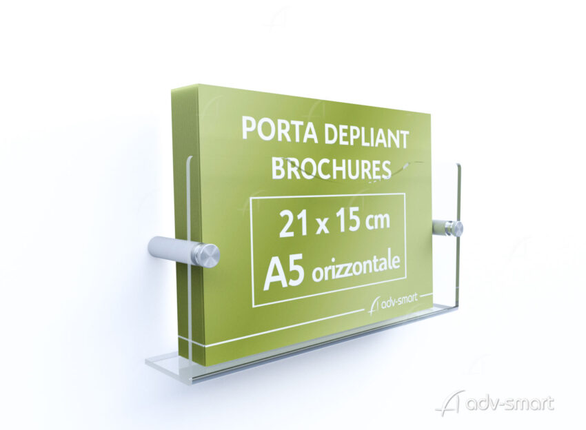 Porta Depliant da Parete A5 orizzontale
