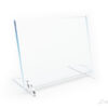 porta-depliant-da-banco-plane-plexiglass-con-piedini-A5H-neutra porta info da banco plexiglas termo piegato da 3mm di spessore piedini di appoggio ad incastro