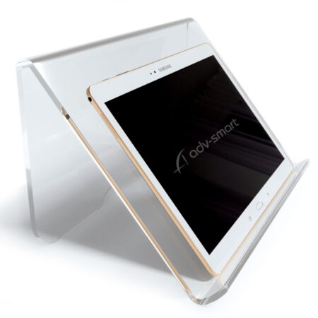 Supporto Tablet Laptop in Plexiglass Trasparente