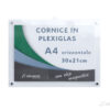 Cornice-in-plexiglass-magnetica-con-calamite-A4-orizzontale-30×21-cm-adv-smart Porta foto da parete A4 orizzontale in plexiglass