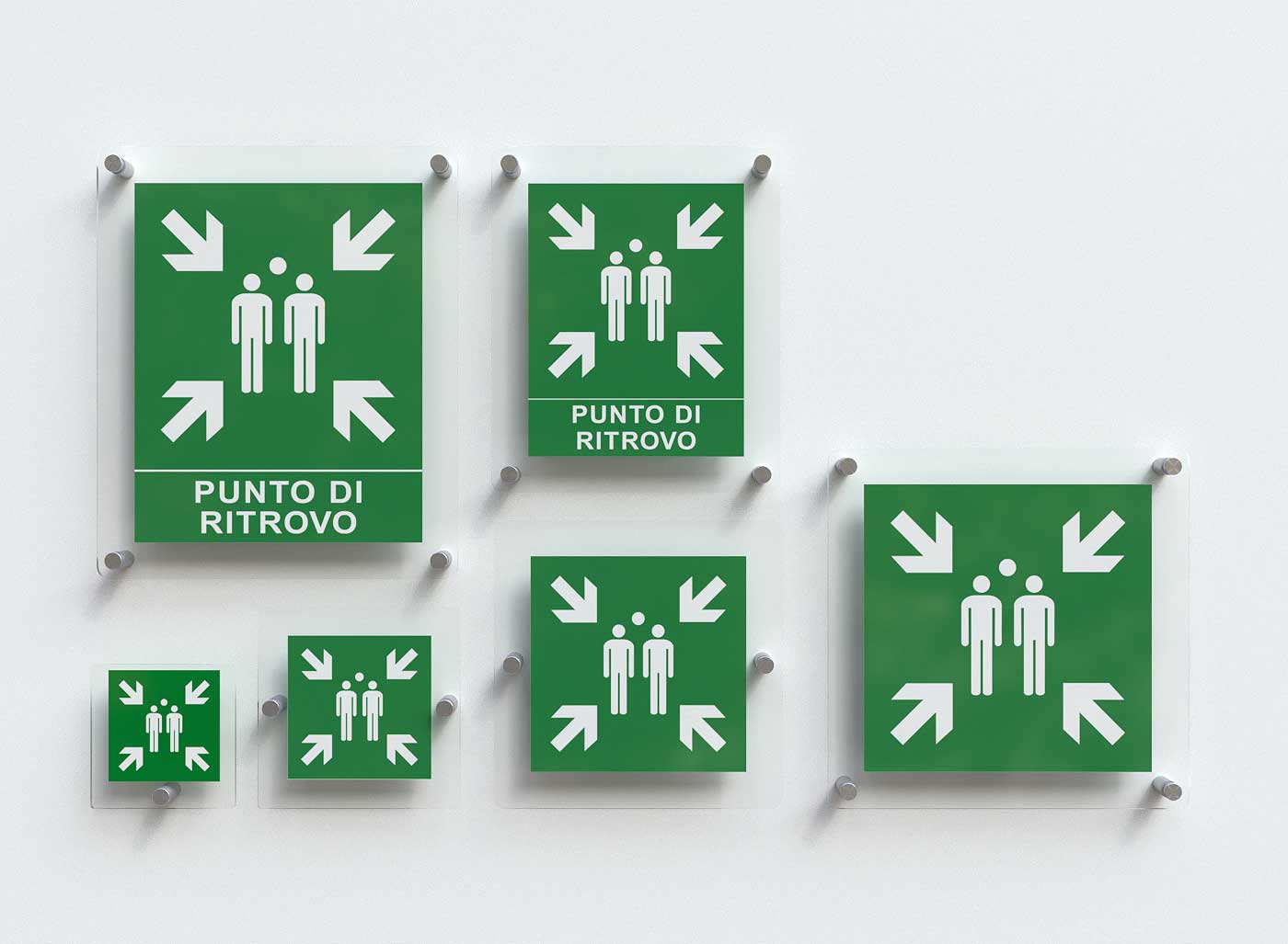 Targhette Punto di Ritrovo